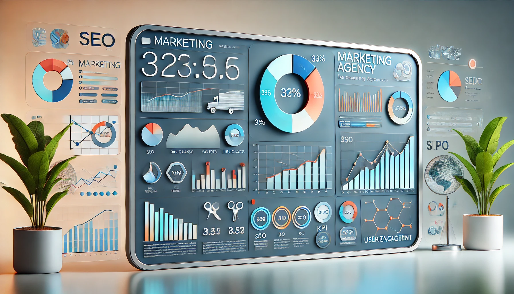 Campaign performance dashboards and metrics